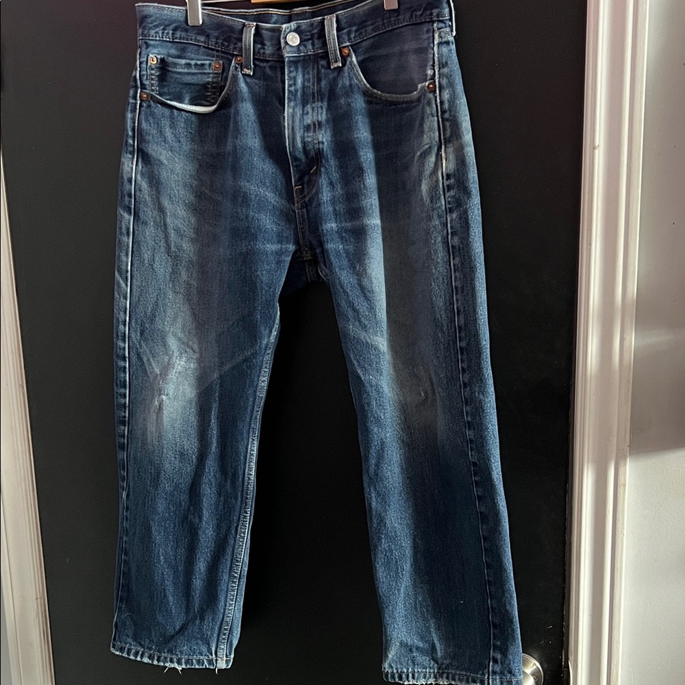 Levi's Classic Indigo Straight Jeans